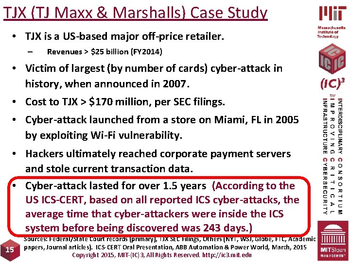 TJX (TJ Maxx & Marshalls) Case Study • TJX is a US-based major off-price