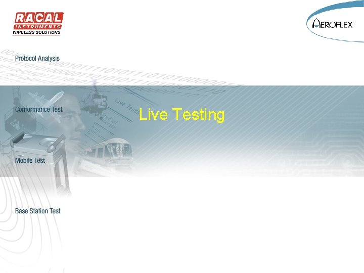 Live Testing 