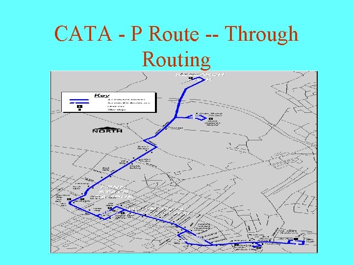 CATA - P Route -- Through Routing 