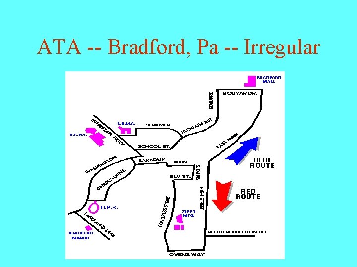 ATA -- Bradford, Pa -- Irregular 
