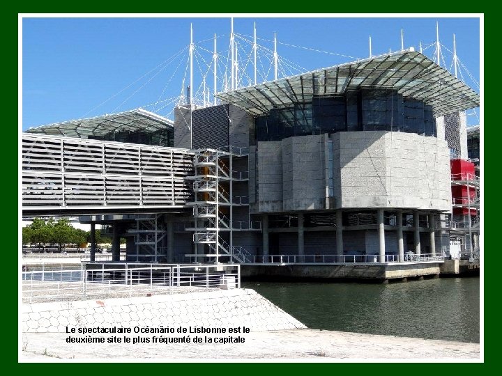 Le spectaculaire Océanãrio de Lisbonne est le deuxième site le plus fréquenté de la