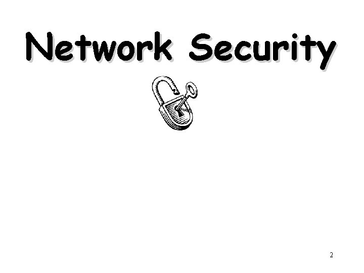 Network Security 2 