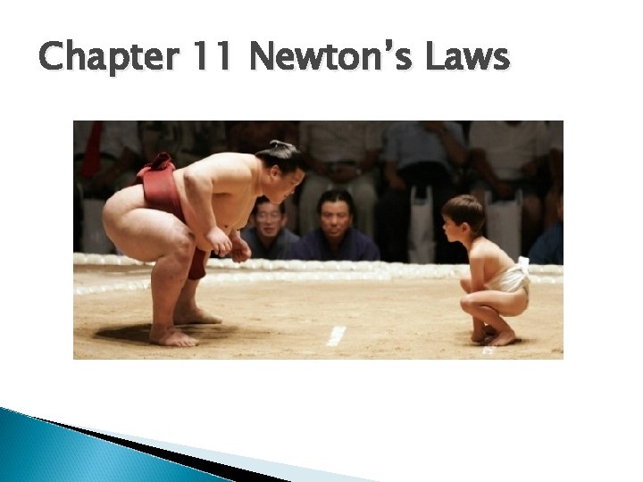 Chapter 11 Newton’s Laws 