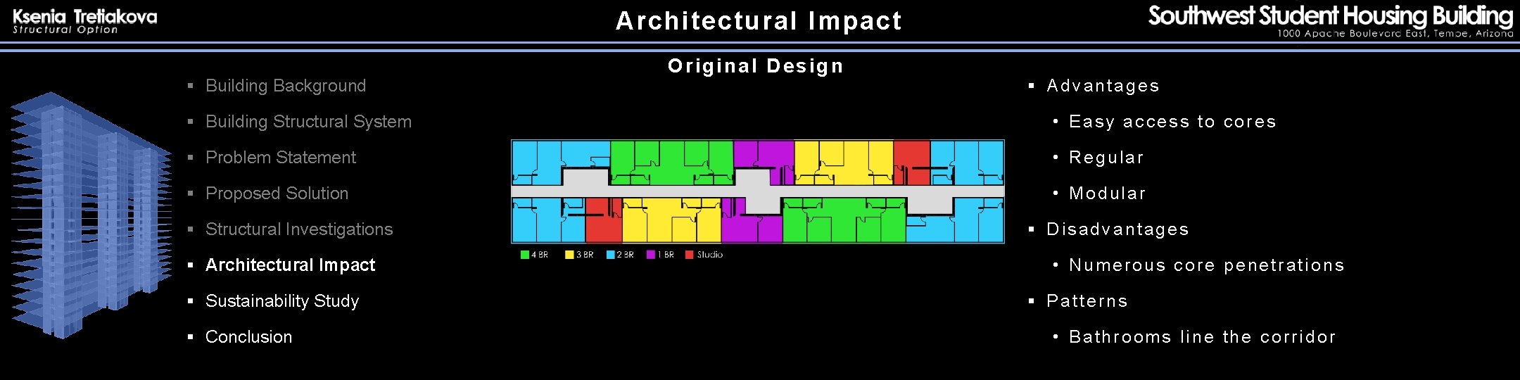 Architectural Impact § Building Background Original Design § Advantages § Building Structural System •