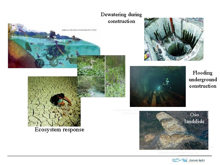 Dewatering during construction Flooding underground construction http: //globalcc. files. wordpress. com/200 9/06/diving_mine. jpg Oso