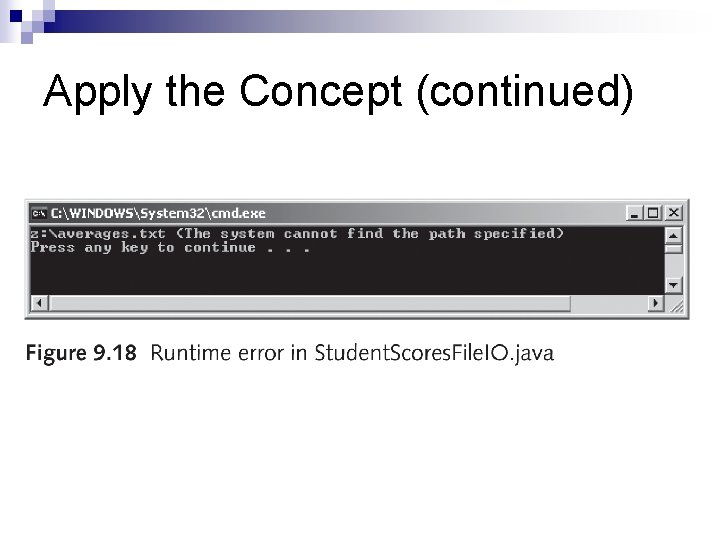 Apply the Concept (continued) Apply the Concept (continued)