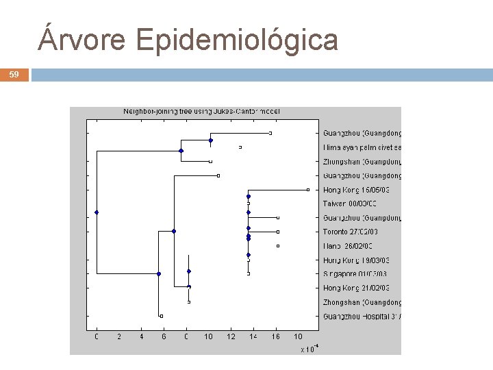 Árvore Epidemiológica 59 André de Carvalho - ICMC/USP 24/02/2021 