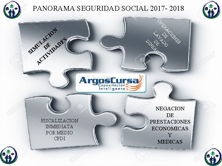 PANORAMA SEGURIDAD SOCIAL 2017 - 2018 S NE IO AC E O ER D