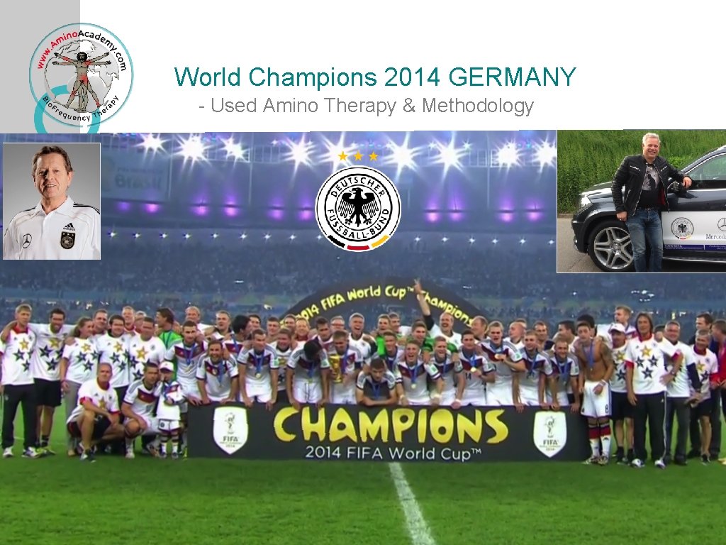 World Champions 2014 GERMANY - Used Amino Therapy & Methodology World Champions 2014: GERMANY