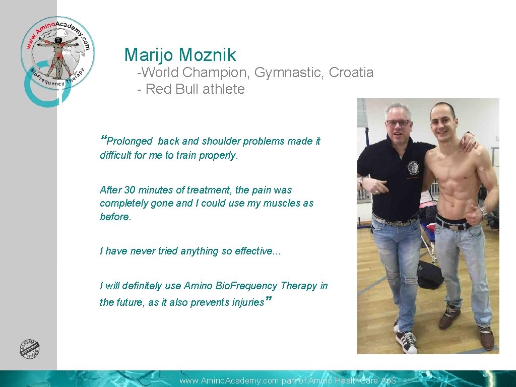 Marijo Moznik -World Champion, Gymnastic, Croatia - Red Bull athlete “Prolonged back and shoulder