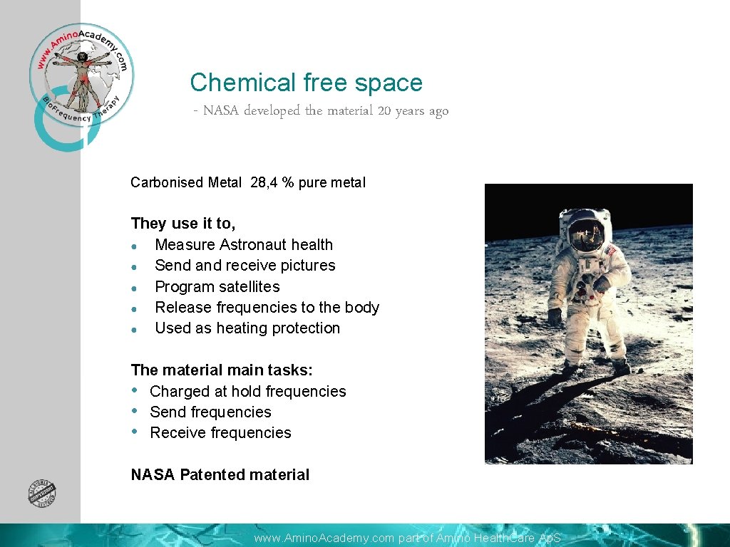 Chemical free space - NASA developed the material 20 years ago Carbonised Metal 28,