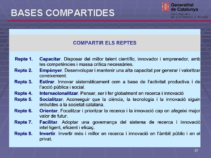 BASES COMPARTIDES 67 