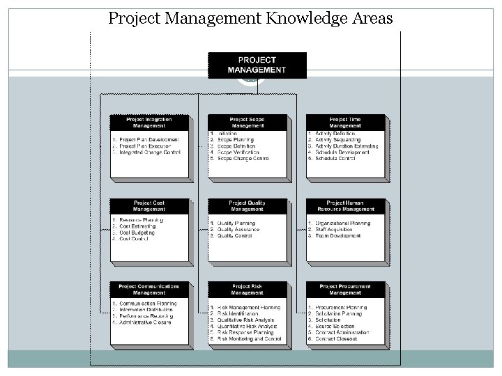 Project Management Knowledge Areas 