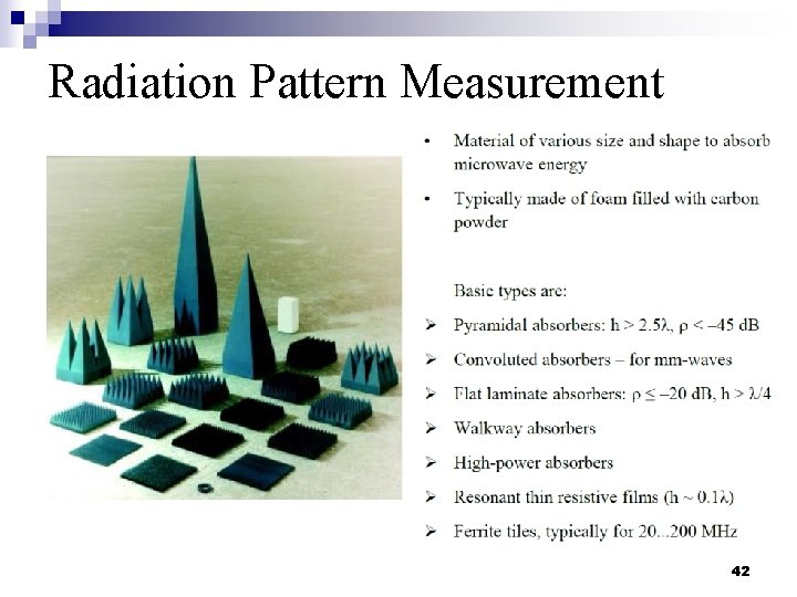 Radiation Pattern Measurement 42 