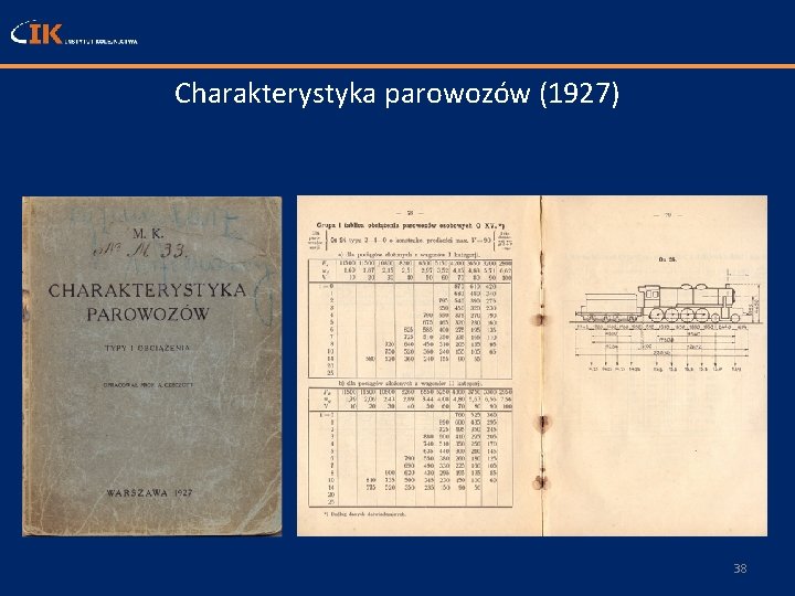 Charakterystyka parowozów (1927) 38 