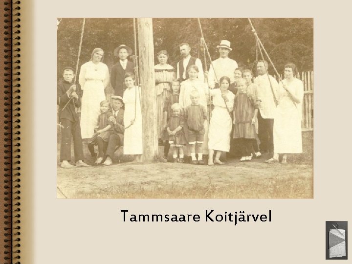 Tammsaare Koitjärvel 