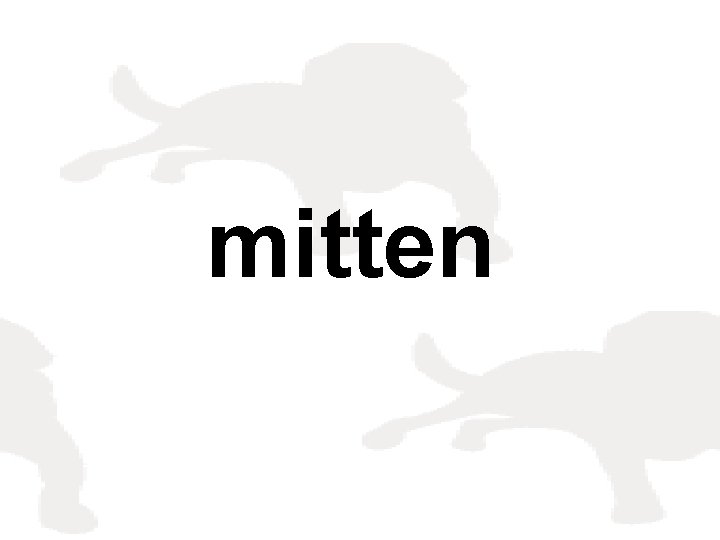 mitten 