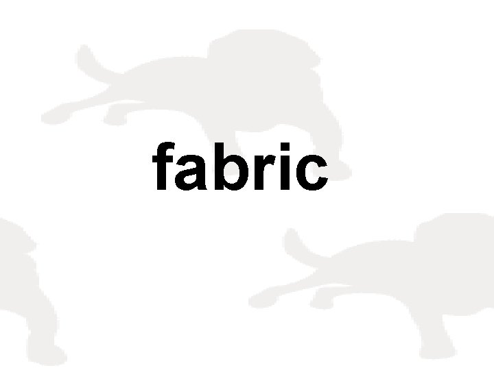 fabric 