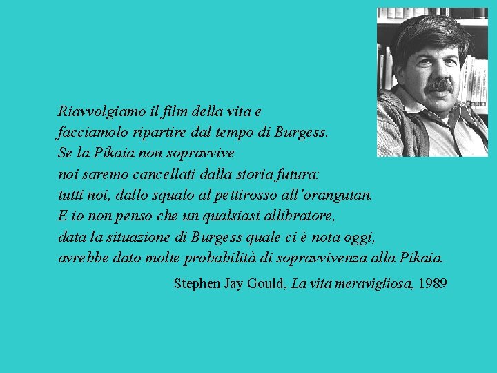 Riavvolgiamo il film della vita e facciamolo ripartire dal tempo di Burgess. Se la