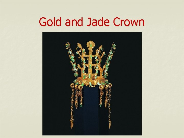 Gold and Jade Crown 