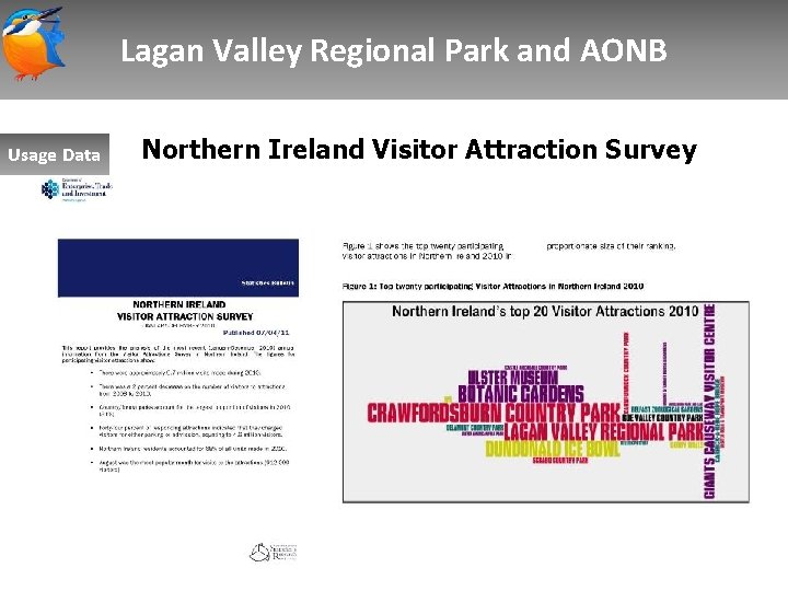 Lagan Valley Regional Park and AONB Usage Data Northern Ireland Visitor Attraction Survey 