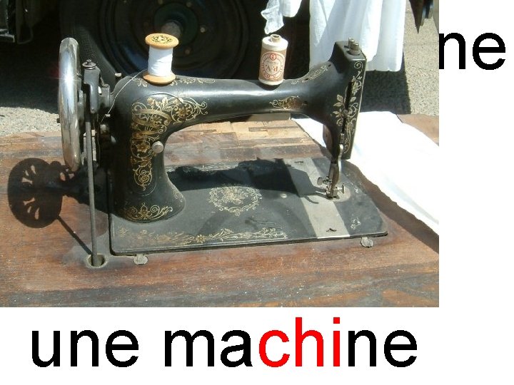 chi machine une machine 