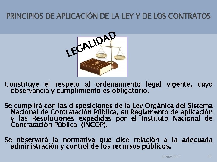 SISTEMA NACIONAL DE CONTRATACIN PBLICA CONSTITUCIN DE LA