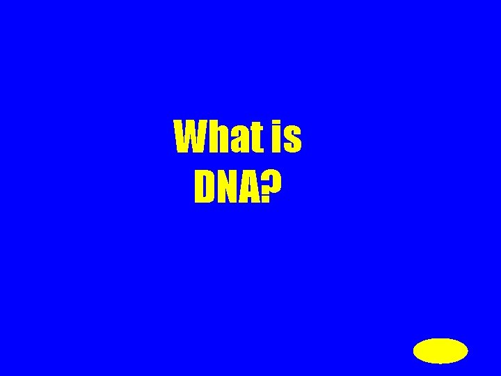 What is DNA? 