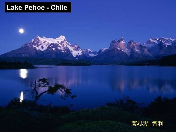 Lake Pehoe - Chile 裴赫湖 智利 