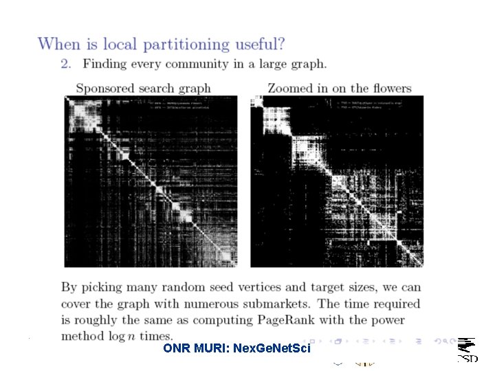 ONR MURI: Nex. Ge. Net. Sci 