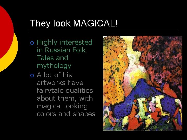 They look MAGICAL! ¡ ¡ Highly interested in Russian Folk Tales and mythology A