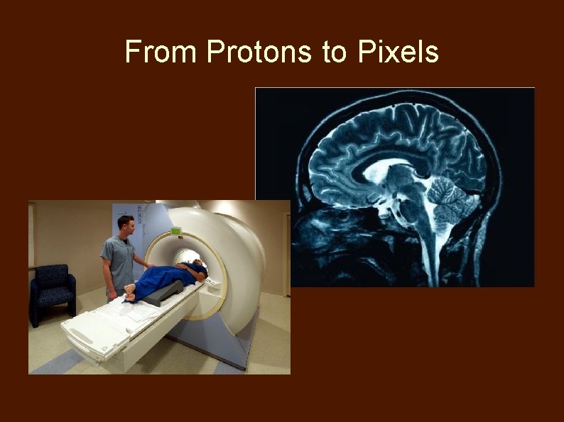 From Protons to Pixels 