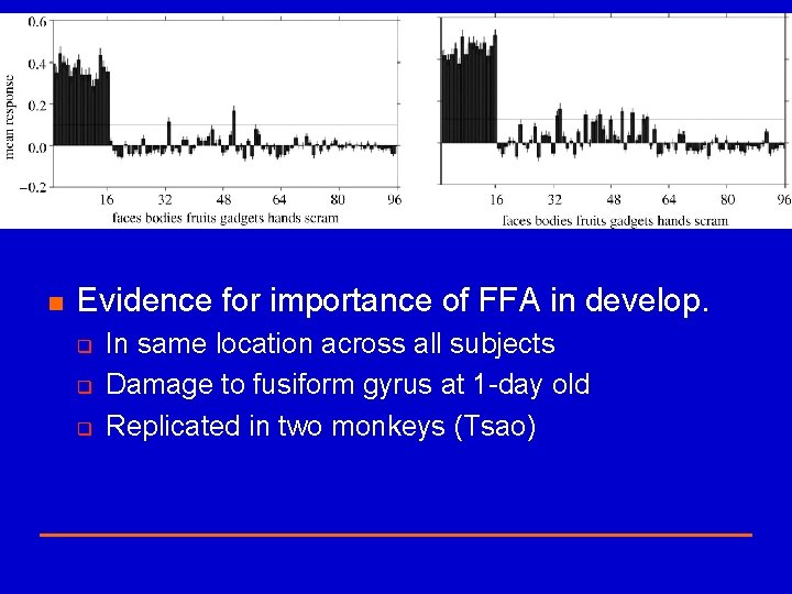 Visual preparation for social interaction n Fusiform Face Area (FFA; Kanwisher’s work) q n