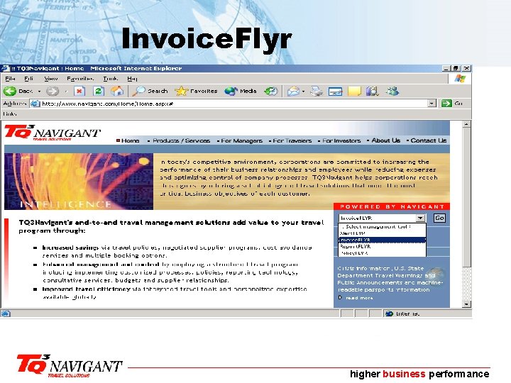 Invoice. Flyr higher business performance 