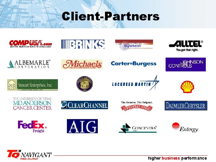 Client-Partners higher business performance 