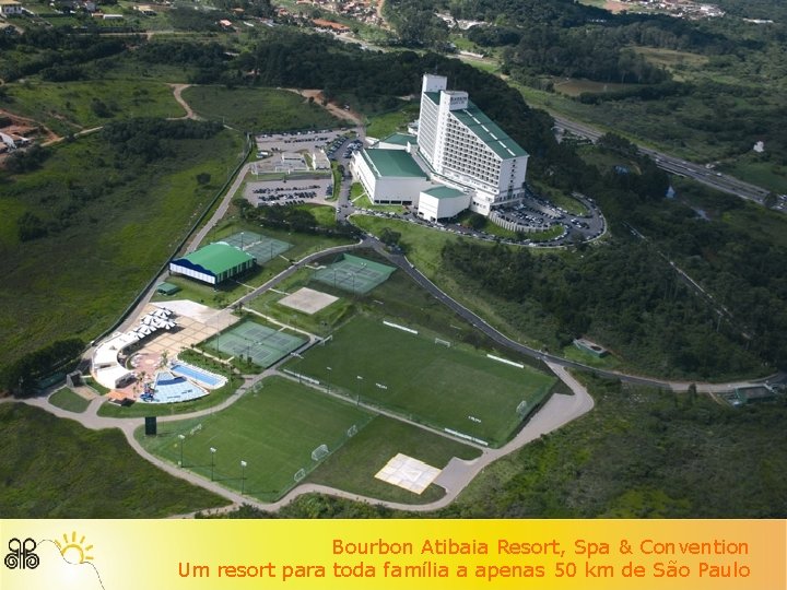 Bourbon Atibaia Resort, Spa & Convention Um resort para toda família a apenas 50