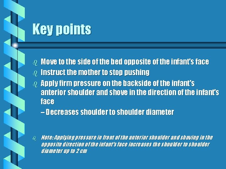 Key points b b Move to the side of the bed opposite of the