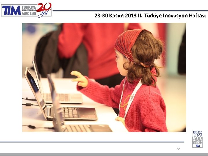 28 -30 Kasım 2013 II. Türkiye İnovasyon Haftası 36 