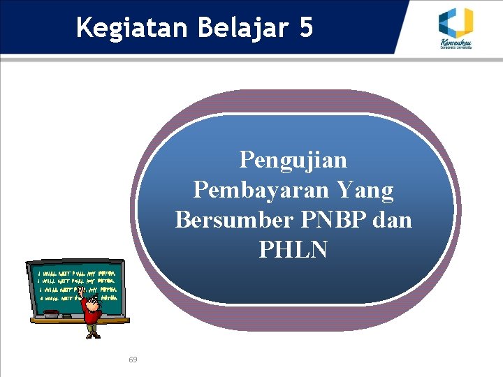 Kegiatan Belajar 5 Pengujian Pembayaran Yang Bersumber PNBP dan PHLN 69 