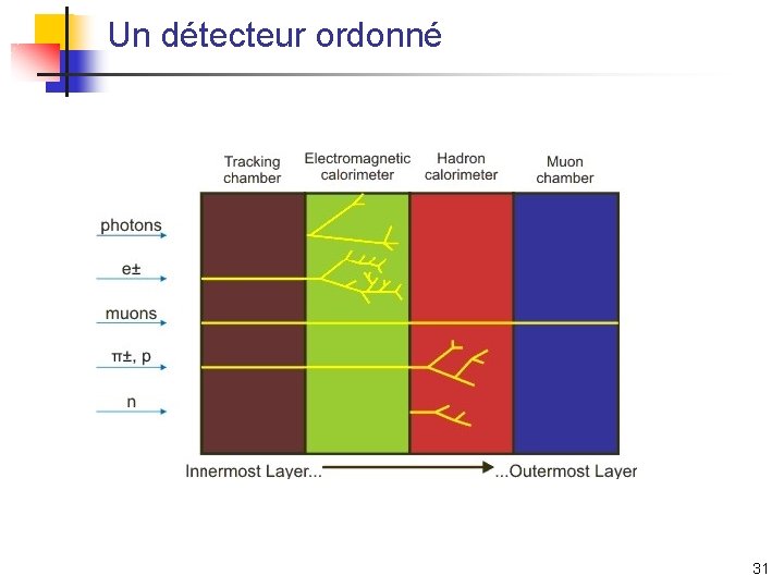 Un détecteur ordonné 31 