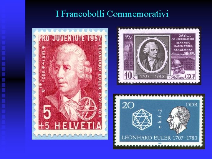 I Francobolli Commemorativi 