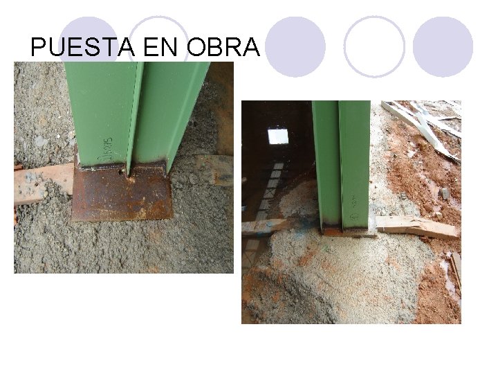 PUESTA EN OBRA 