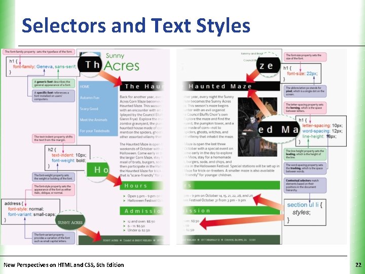 Selectors and Text Styles New Perspectives on HTML and CSS, 6 th Edition XP