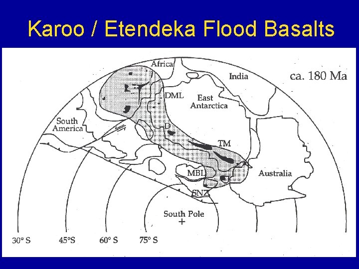 Karoo / Etendeka Flood Basalts 