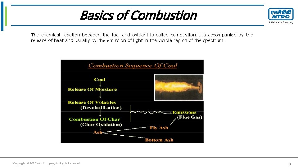 Click toof edit Master title style Basics Combustion The chemical reaction between the fuel