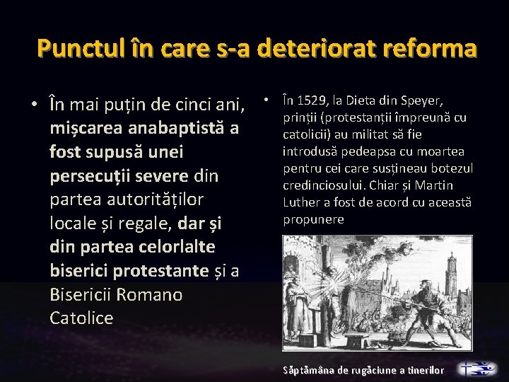 Punctul în care s-a deteriorat reforma • În mai puțin de cinci ani, mișcarea Punctul în care s-a deteriorat reforma • În mai puțin de cinci ani, mișcarea