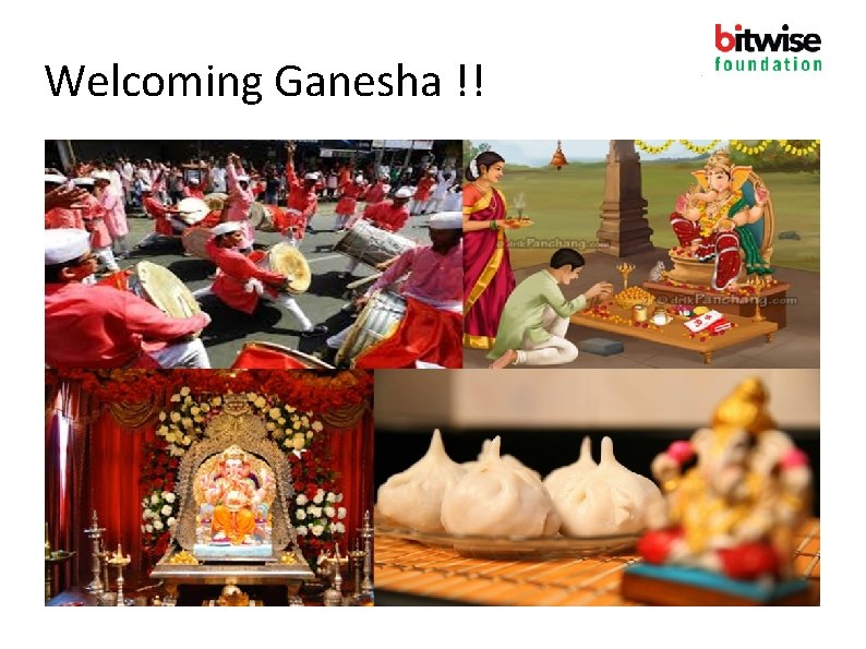 Welcoming Ganesha !! 