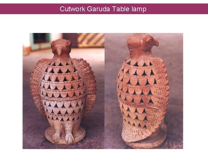 Cutwork Garuda Table lamp 