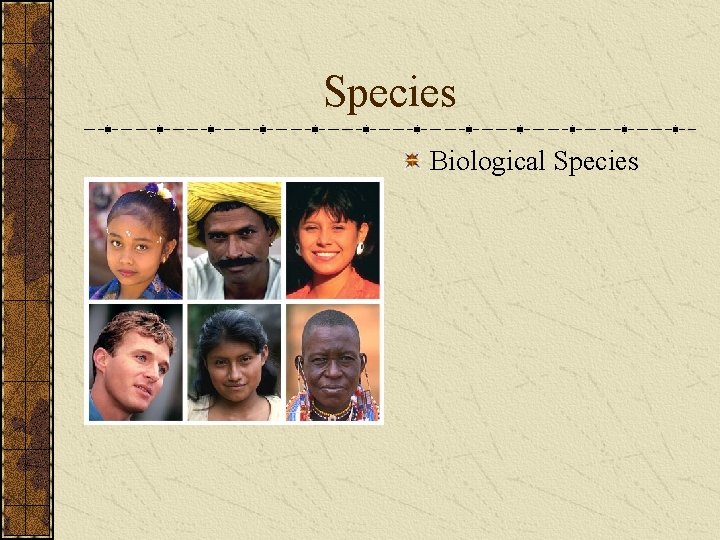 Species Biological Species 