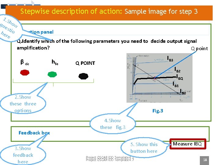 Stepwise description of action: Sample image for step 3 1. S qu how est